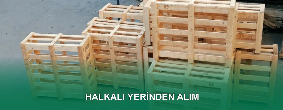 Halkalı Yerinden Palet Toplama